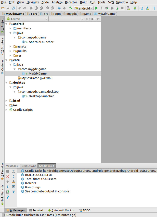 Android Studio - Project structure